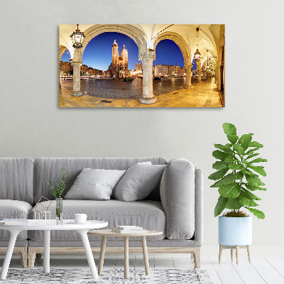 Pintura en acrílico horizontal Cracovia