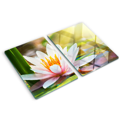 Tabla de cocina Nenúfar a la luz del sol