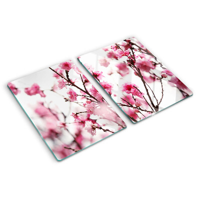 Szklana deska do krojenia Kwiaty wiśni w rozkwicie