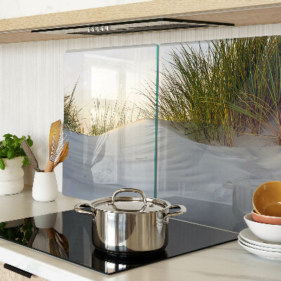 Tabla para cortar Hierba verde contra el cielo