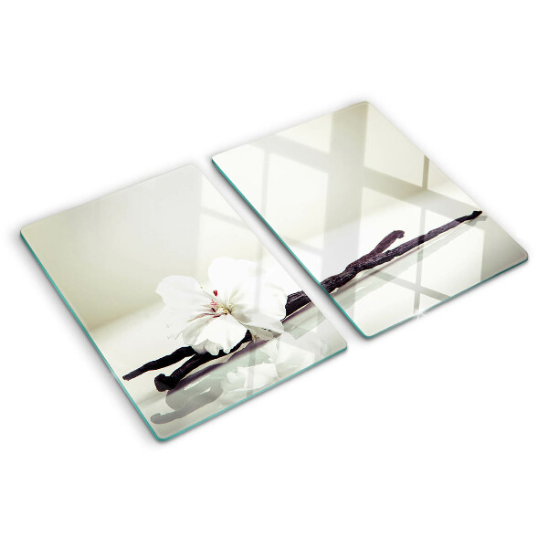 Tabla de cocina Una flor en una rama