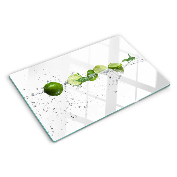 Tabla de cortar Limones en agua