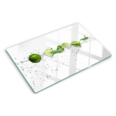 Tabla de cortar Limones en agua