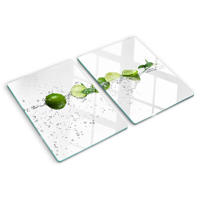 Tabla de cortar Limones en agua