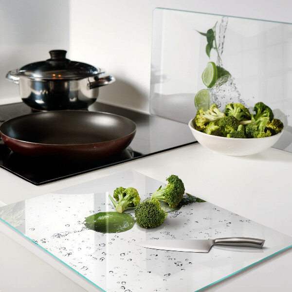 Deska kuchenna szklana Cytryny w wodzie