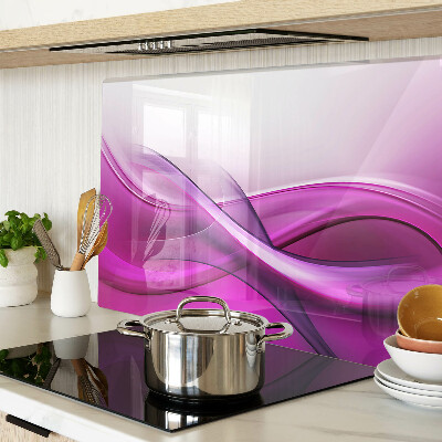 Tabla de cocina Ondas en tonos rosa