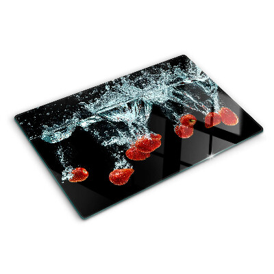 Tabla para cortar Fresas en agua