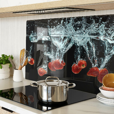 Tabla para cortar Fresas en agua