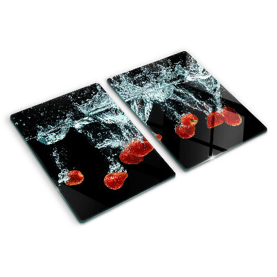 Tabla para cortar Fresas en agua