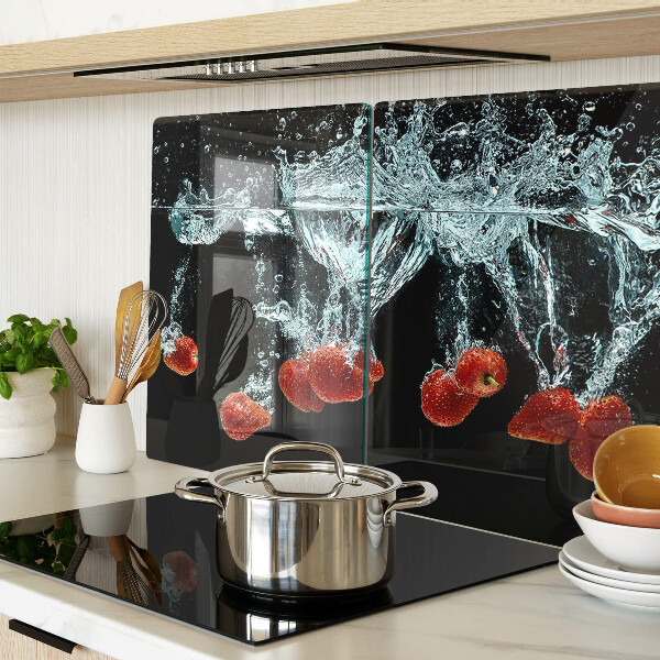 Tabla para cortar Fresas en agua