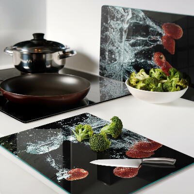 Tabla para cortar Fresas en agua