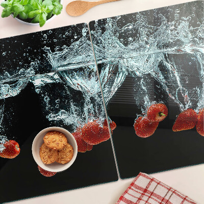 Tabla para cortar Fresas en agua