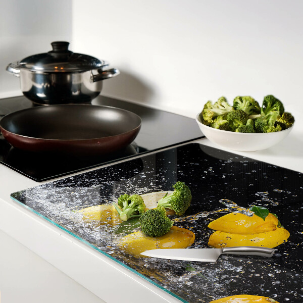 Tabla de cortar Limones en agua