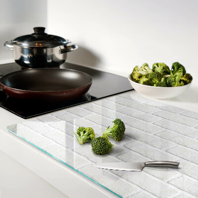 Tabla de cortar pared de ladrillos