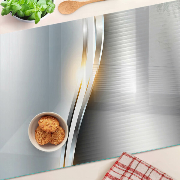 Deska kuchenna szklana Abstrakcyjny wzór z liniami