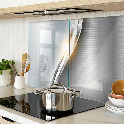 Deska kuchenna szklana Abstrakcyjny wzór z liniami