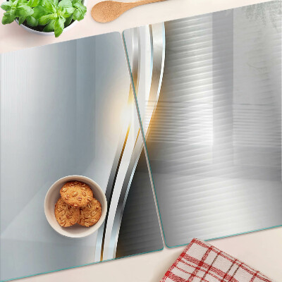 Tabla para cortar Patrón abstracto con líneas