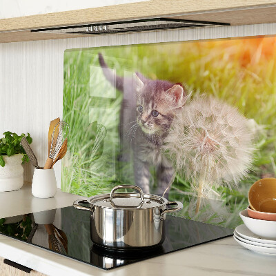 Tabla de cocina Gato en la hierba