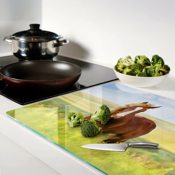 Tabla de cocina Un caballo en el prado