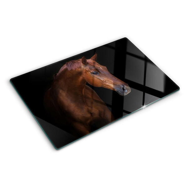 Tabla para cortar Retrato de un caballo