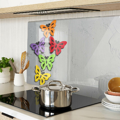 Tabla de cortar Motivo de mariposas coloridas