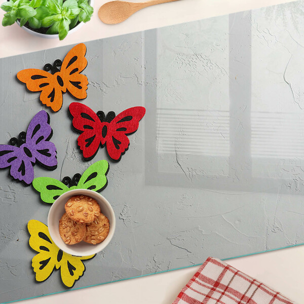 Tabla de cortar Motivo de mariposas coloridas