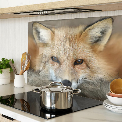 Tabla para cortar Zorro rojo joven