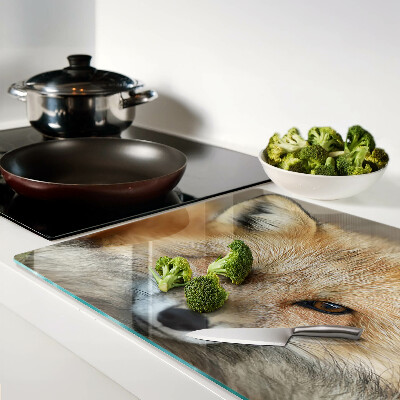 Tabla para cortar Zorro rojo joven