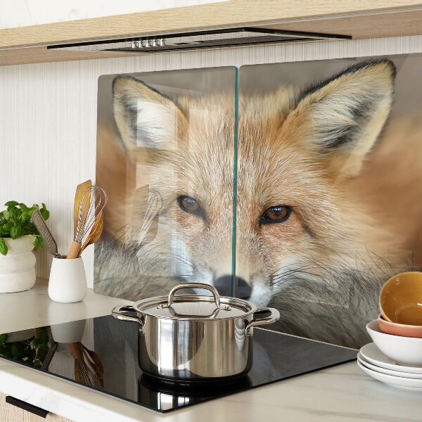 Tabla para cortar Zorro rojo joven