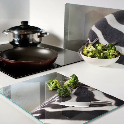 Szklana deska kuchenna Ptaki na zebrze