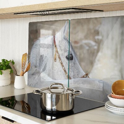 Tabla para cortar Caballo joven blanco