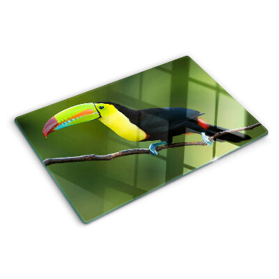 Tabla para cortar Tucán en una rama