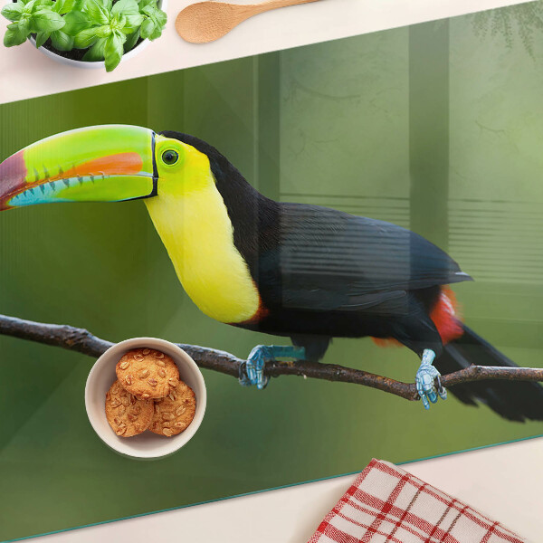 Tabla para cortar Tucán en una rama