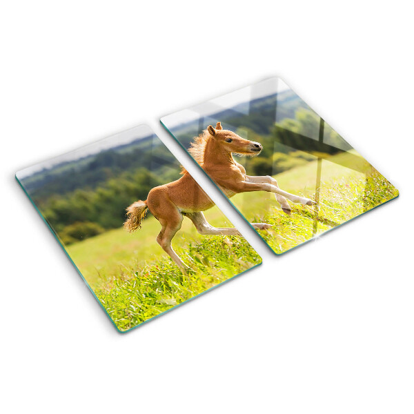 Tabla de cortar Potro en el prado