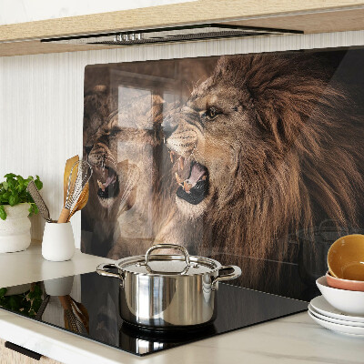 Tabla de cocina Leones rugientes
