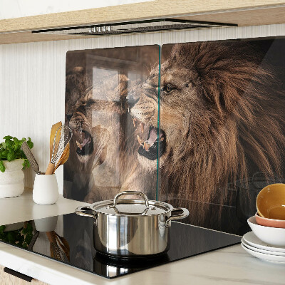 Tabla de cocina Leones rugientes