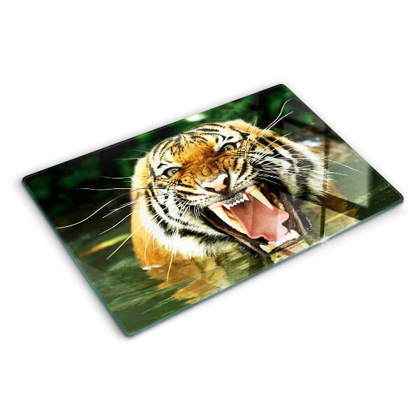 Tabla de cocina Tigre al ataque