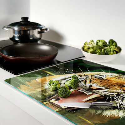 Tabla de cocina Tigre al ataque