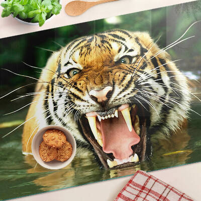 Tabla de cocina Tigre al ataque