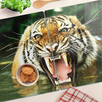 Tabla de cocina Tigre al ataque