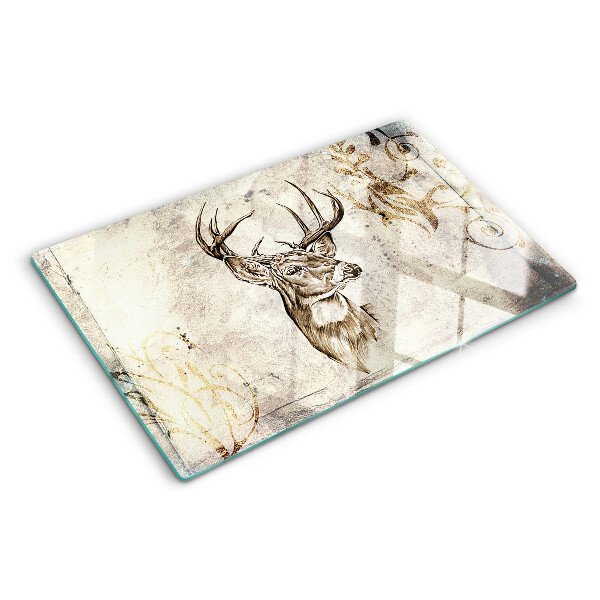 Tabla de cortar Ciervo con astas