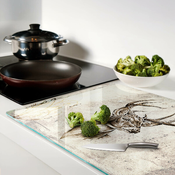 Tabla de cortar Ciervo con astas