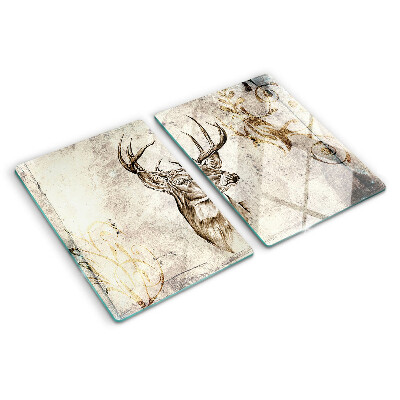 Tabla de cortar Ciervo con astas