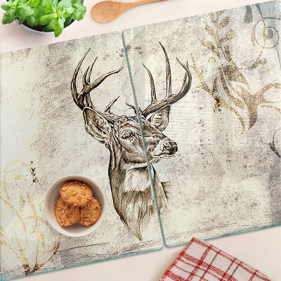 Tabla de cortar Ciervo con astas