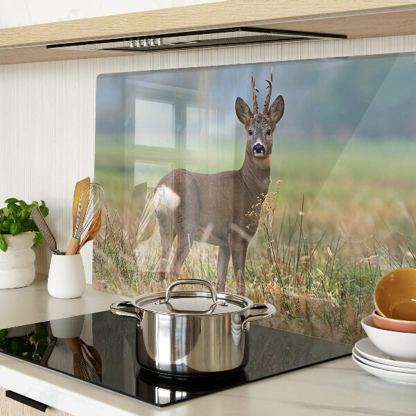 Szklana deska do krojenia Sarna w naturalnym środowisku