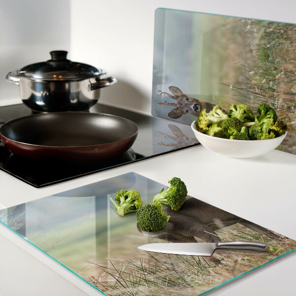 Tabla para cortar Corzo en su hábitat natural