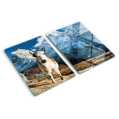 Tabla de cocina Vaca en las montañas