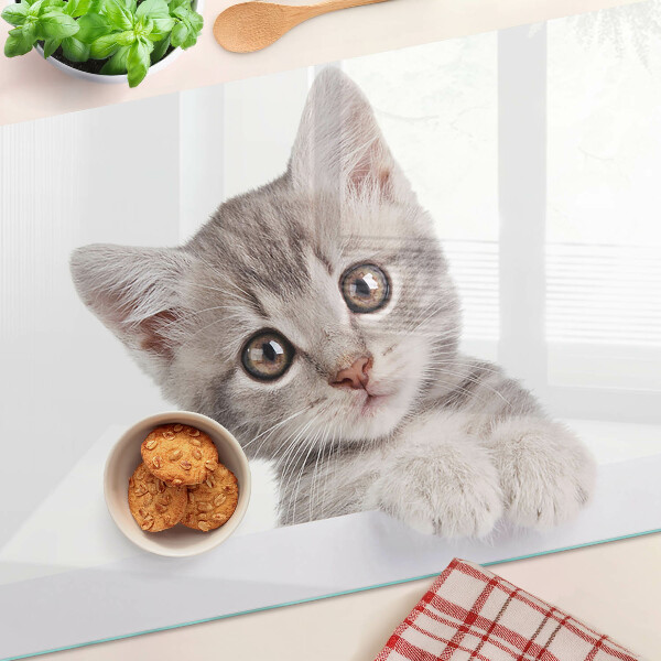 Tabla de cocina Gatito con ojos grandes