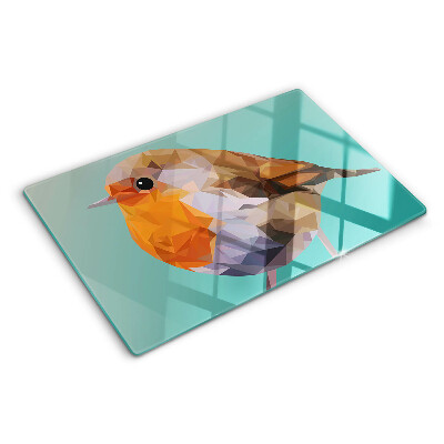 Tabla para cortar Pájaro de baja poli