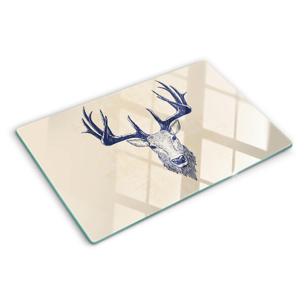 Tabla de cortar Alce con astas